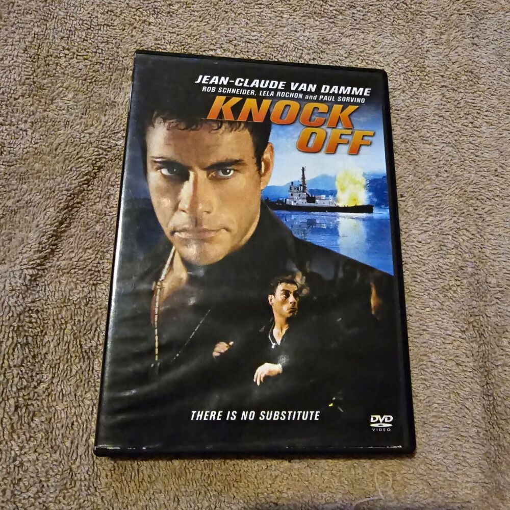 Knock Off (DVD, 1998) Jean-Claude Van Damme Rob Schneider R Full Screen